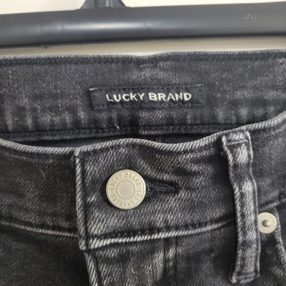 Lucky Brand jeans Zoe high rise straight raw hem 6 - Picture 2 of 5